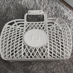 Fendi's Playful Summertime "BASKET" Handbag Is Made from Recycled Plastic